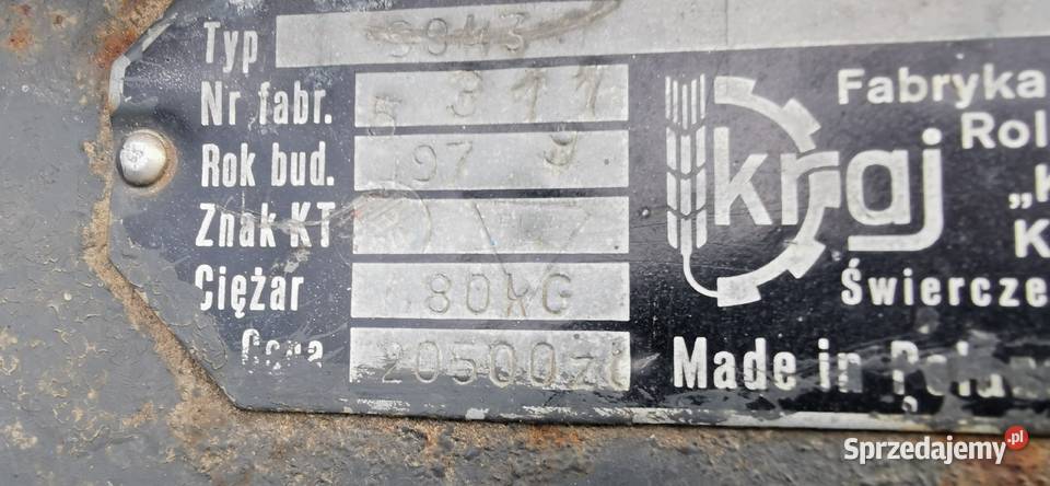 Siewnik Poznaniak 1997r Rumia