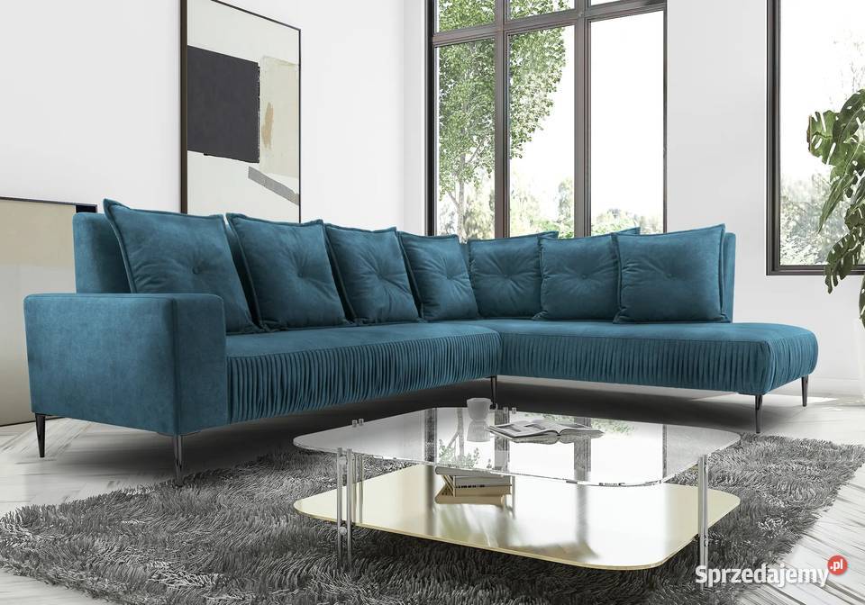 Wolnostojący duży nowoczesny narożnik RINO małopolskie Kraków