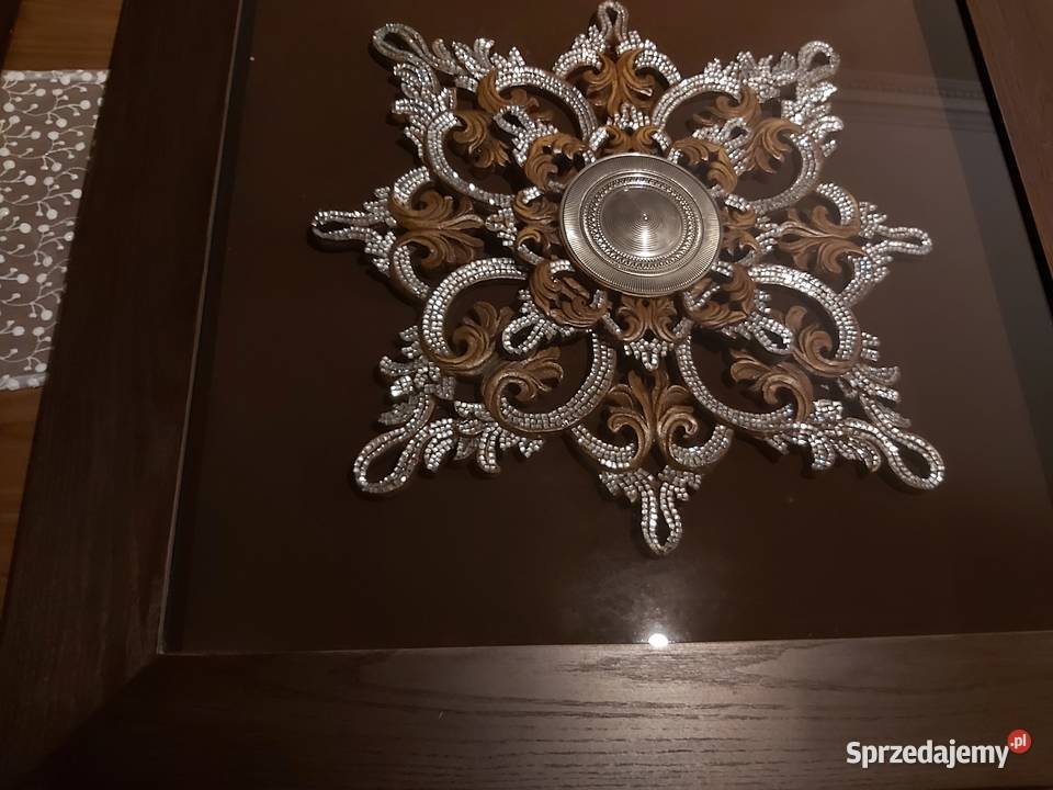 Luksusowy Obraz płaskorzeźba w stylu glamour Dekoracje i ozdoby