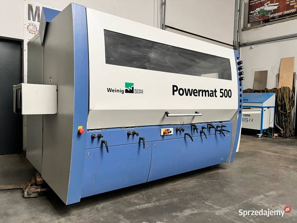 Strugarka czterostronna Weinig Powermat 500 Juszczyn