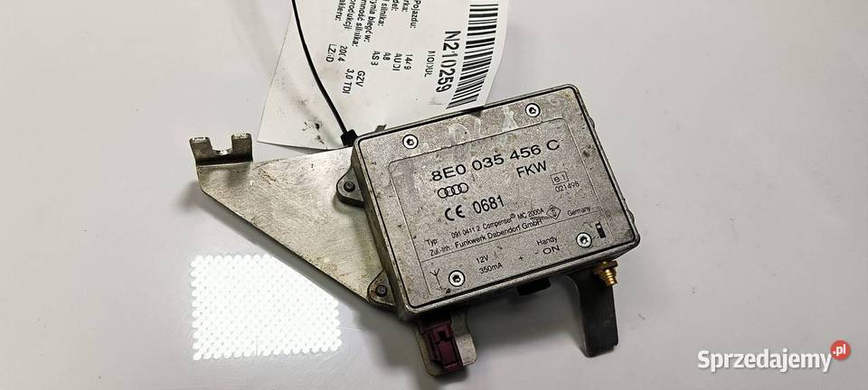 MODUŁ AUDI A8 D3 8E0035456C Lipno