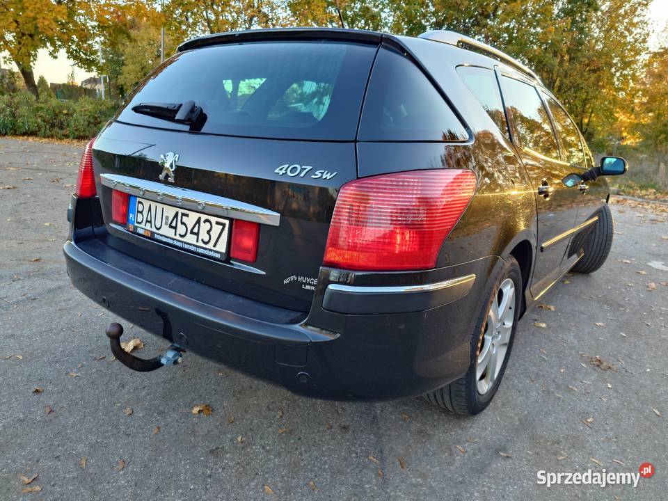 Peugeot 407 SW 20 HDI Super Stan warmińsko-mazurskie Ełk sprzedam