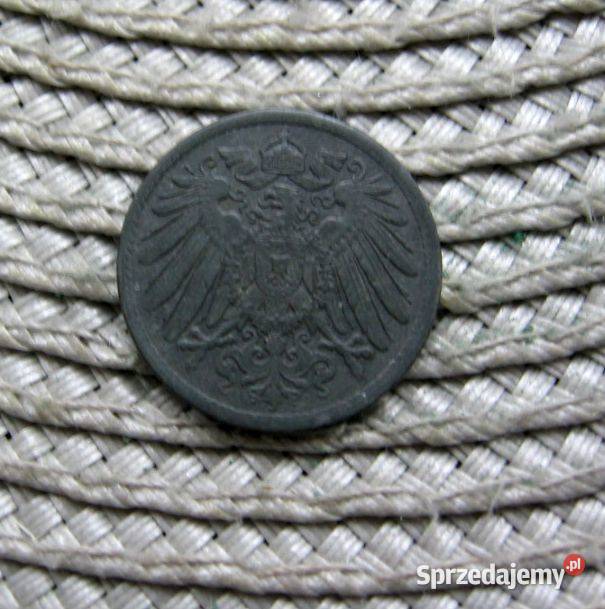 Niemcy 10 Reichspfennig 1919r Cynk Kalisz