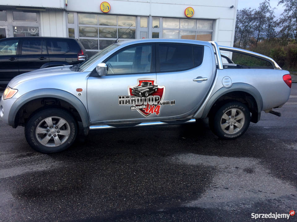 Rury na skrzynię ładunkową Mitsubishi L200 terenowe Pasłęk sprzedam
