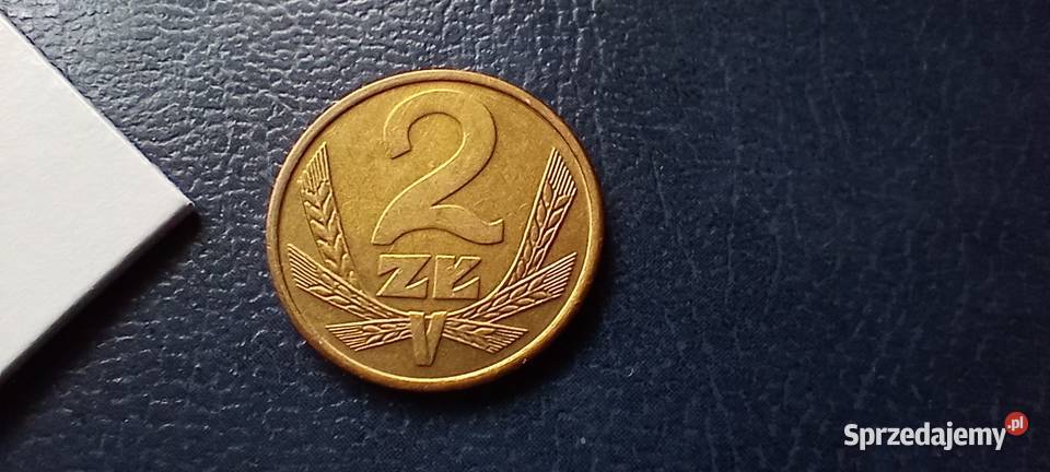Stare monety 2 złote 1985 PRL Polska cudo