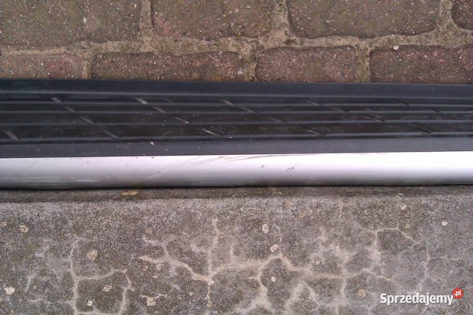 Mitsubishi Pajero IV 5D stopnie nakładka progów Warszawa