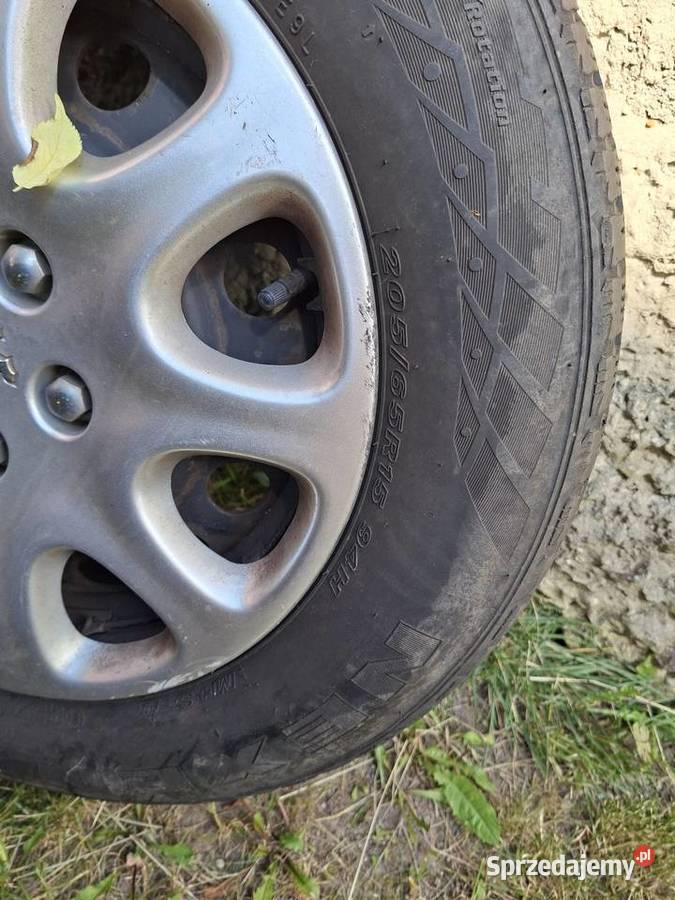 Opony zimowy R15 20565 na felgach Świebodzice sprzedam
