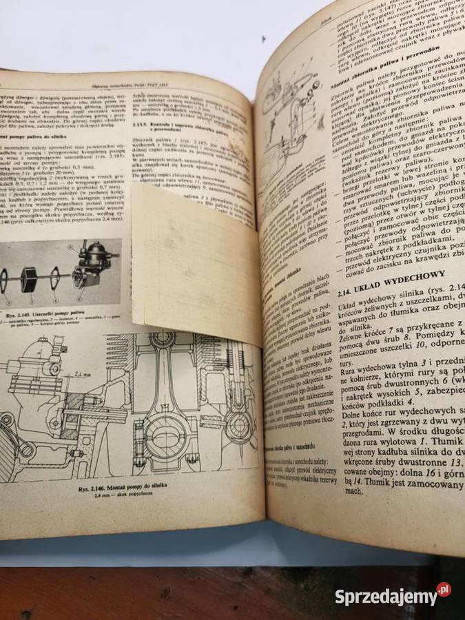 książka katalog naprawy polskiego fiata 126p Rybnik