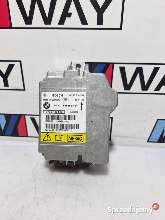 BMW E70 E71 MODUŁ STEROWNIK PODUSZEK dolnośląskie