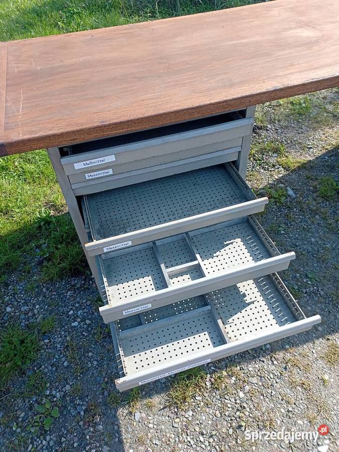 stół warsztatowy szuflady na rolkach 2507085 Brzesko