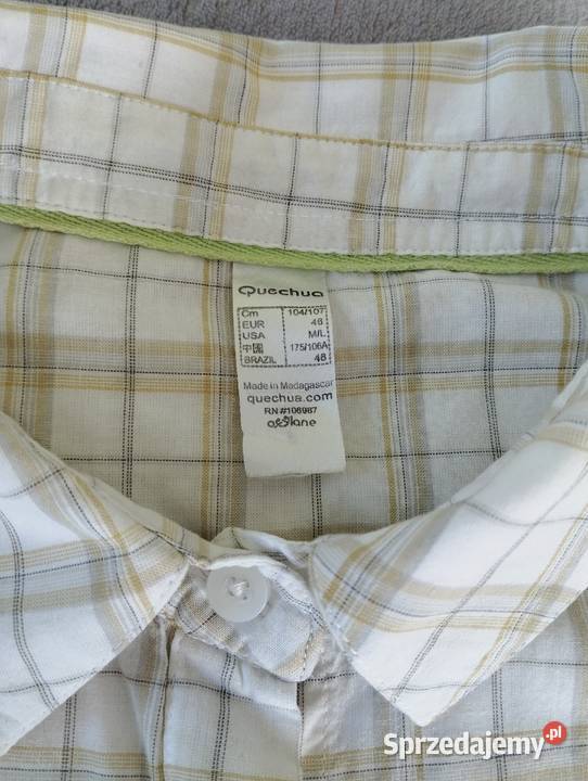 Bluzka sportowa Quechua zielony