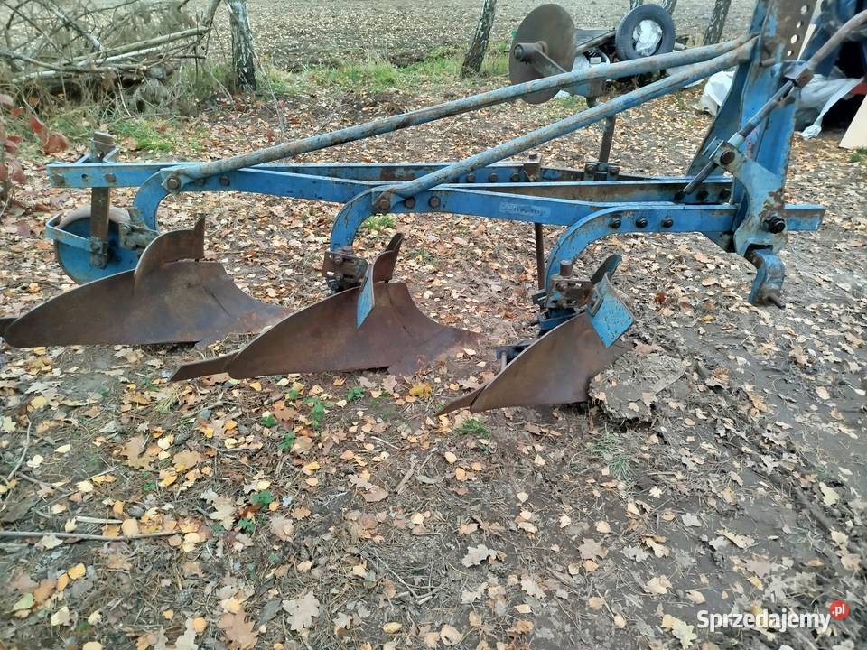Pług zagonowy 3 skibowy Lemken stan Międzyrzec Podlaski