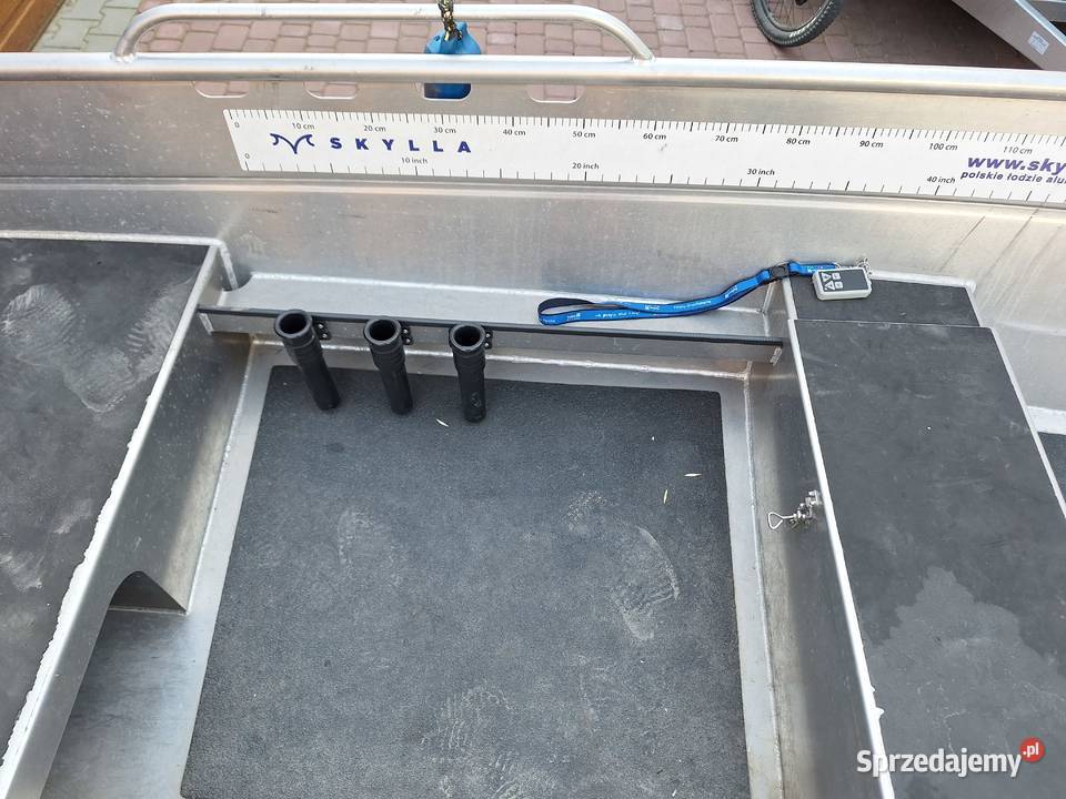 Skyla 370 Honda BF20 przyczepa Lowrance elite Wędkarstwo Sporty towarzyskie i rekreacja