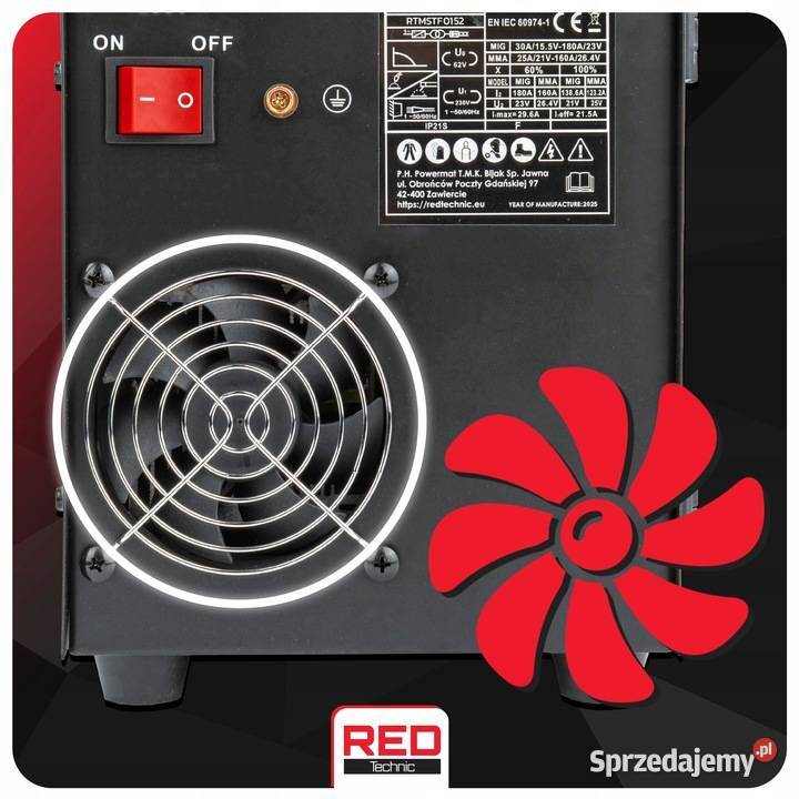SPAWARKA MIGOMAT MIG MAG MMA LIFTTIG FLUX 180A Katowice