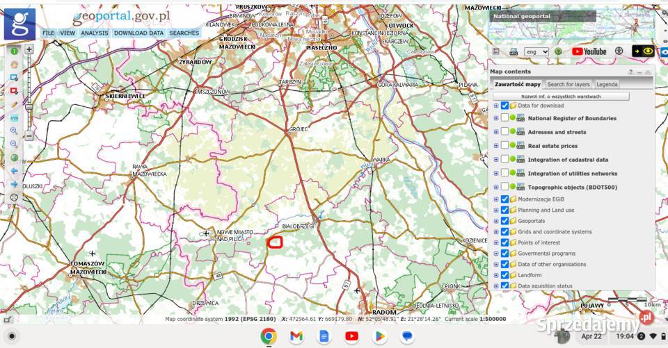 Działka rolna 16600m2 z możliwością Warunków 15zł/m2 Romanów