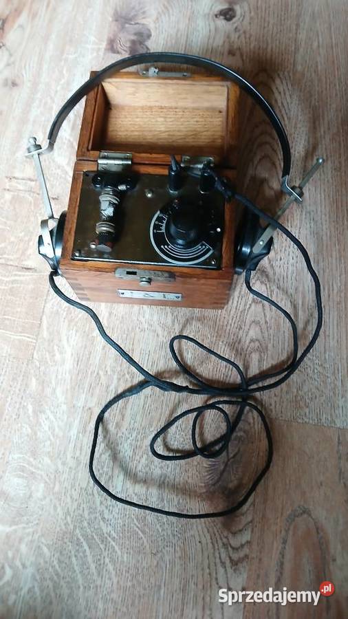 Detefon radio kryształkowe z lat 20 tych US Kraków