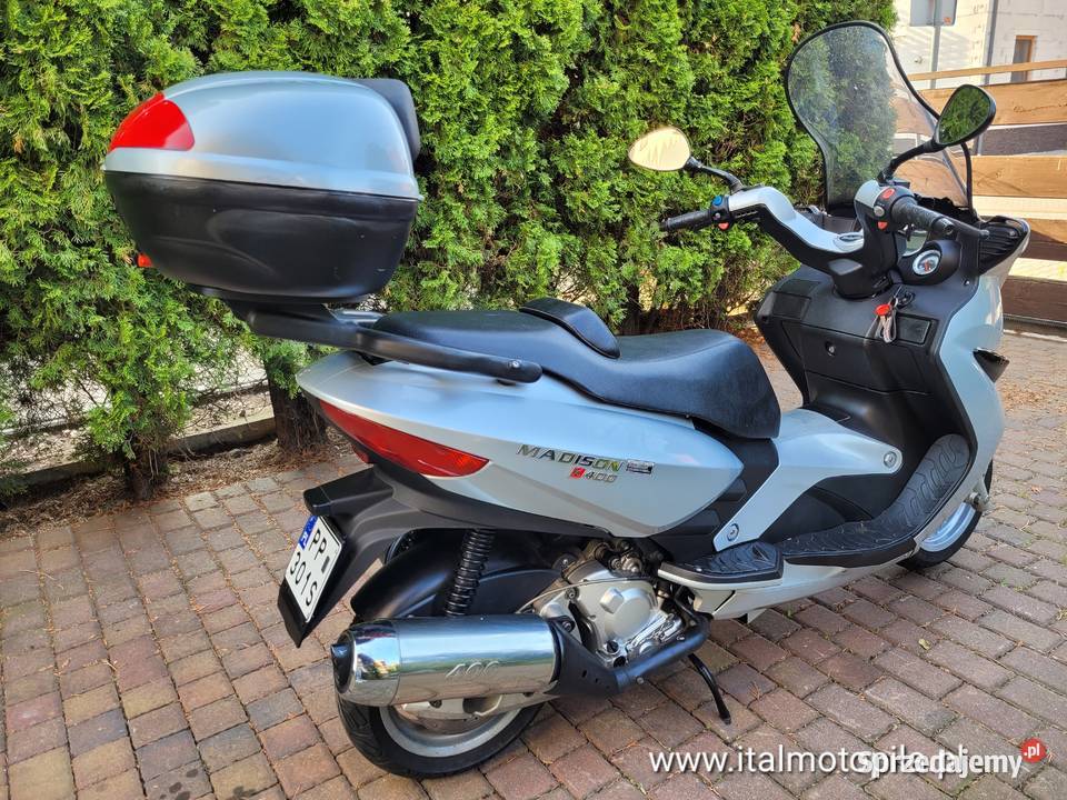 MALAGUTI MADISON 400 zarejestrowany italmotopila bezwypadkowy Piła
