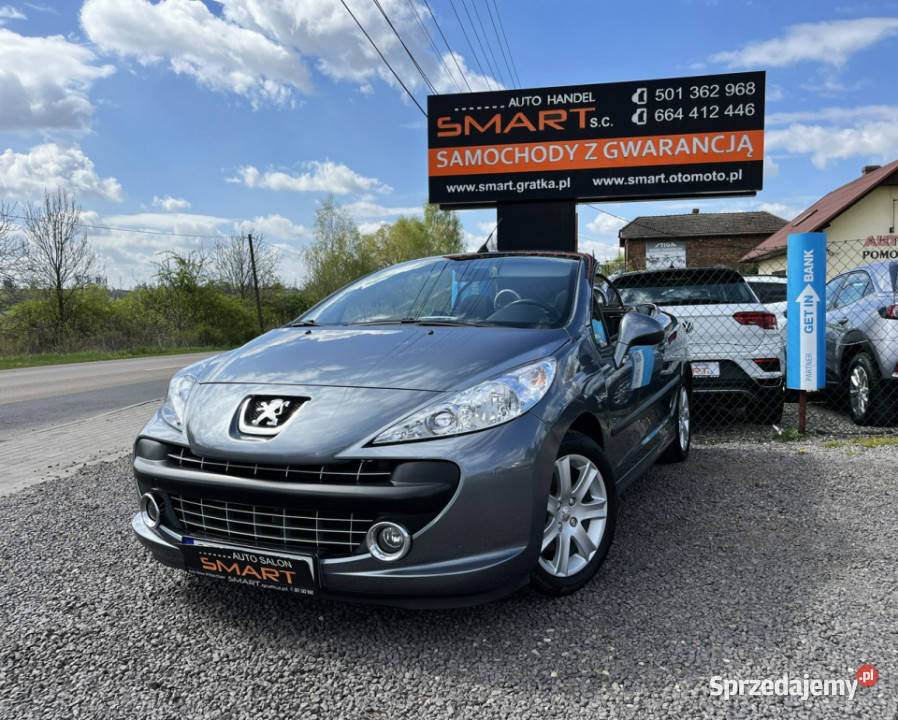 Peugeot 207 CC Kabriolet Climatronic Benzyna komputer pokładowy śląskie