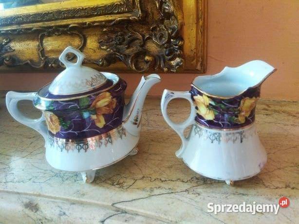 Dzbanek i mlecznik Sygnatura numeryczna Żółte sprzedam