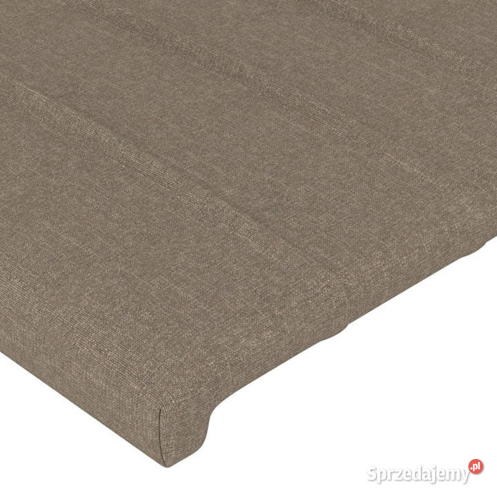 Zagłówek uszak taupe 103x16x7888 tkanina mazowieckie Warszawa