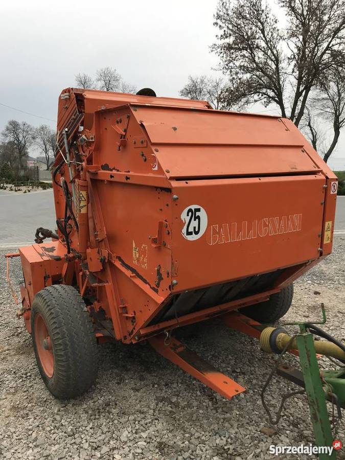 Prasa rolująca Gallignani 2120 Owijanie sznurkiem Radomsko