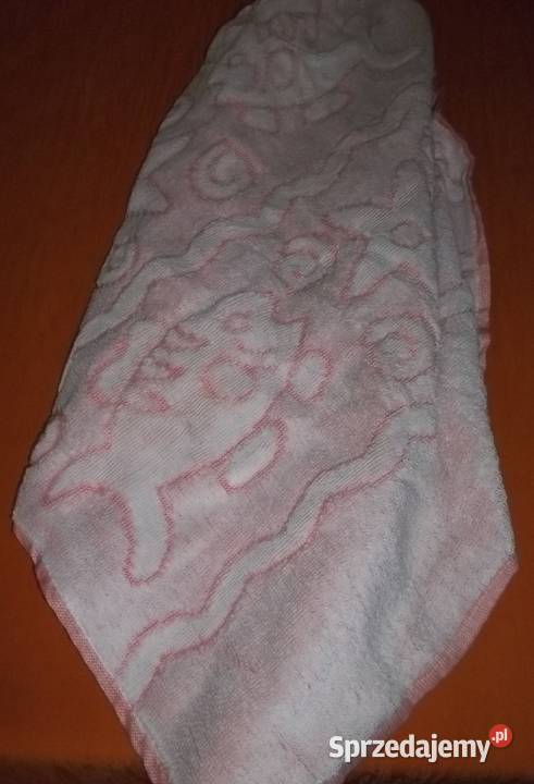 Ręcznik kąpielowy frotte pastelowy żółtyTłoczone łódzkie Łódź