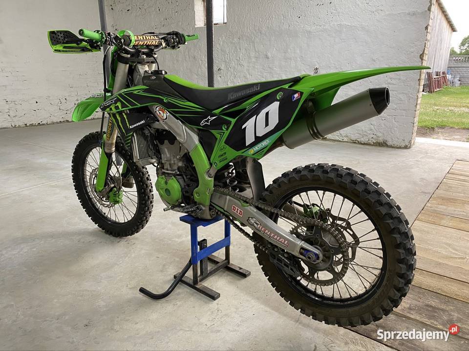 Kawasaki kxf 450 2018r 118mth mazowieckie Krzywośnity