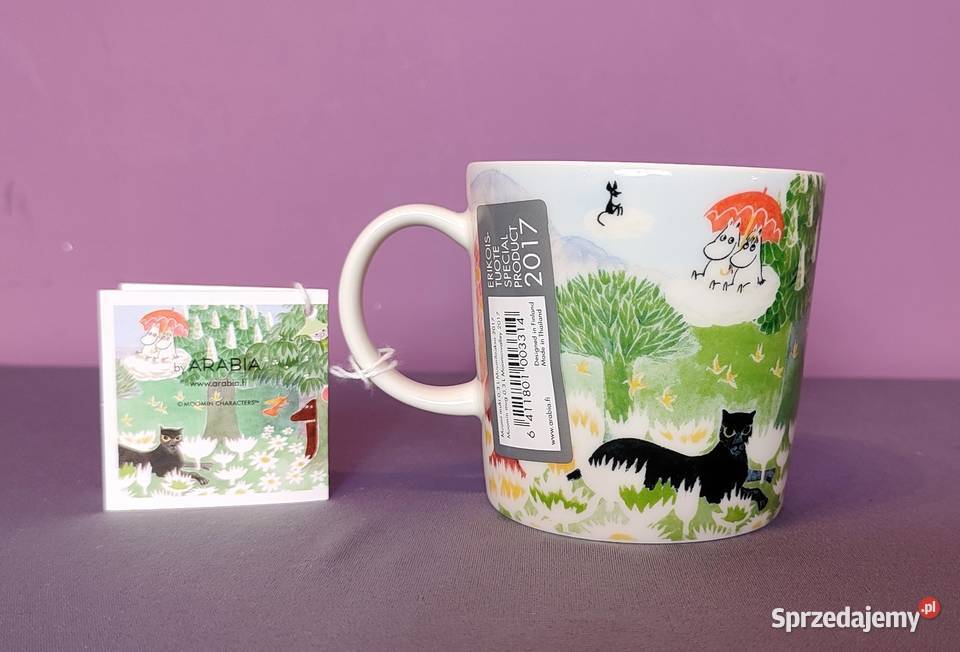 MUMINKI kubek Moomin Arabia Finland TAMPERE Jasień