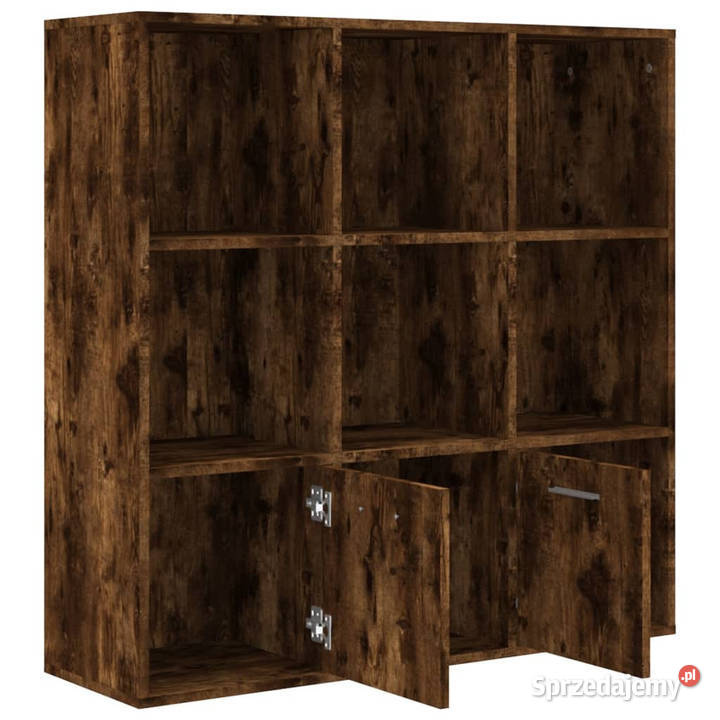 Regał na książki przydymiony dąb 98x30x98 Meble mazowieckie