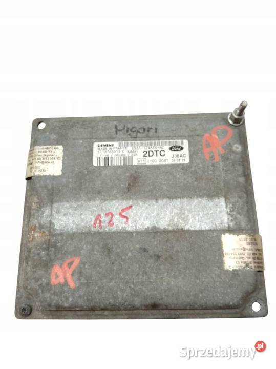 STEROWNIK SILNIKA 6S6112A650NC Ford Fiesta Mk6 Rok produkcji 2006