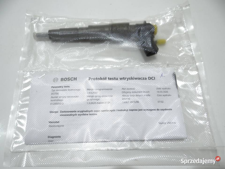 WTRYSKIWACZ BMW E60 E61 30 D 0445115048 Strzyżewice