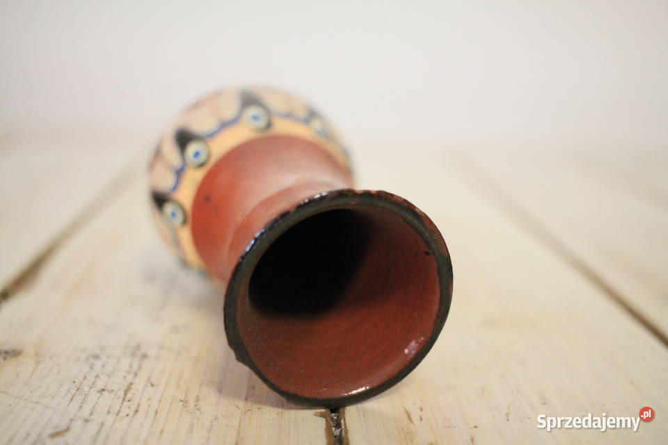 Wazonik ceramiczny styl Vintage PRL