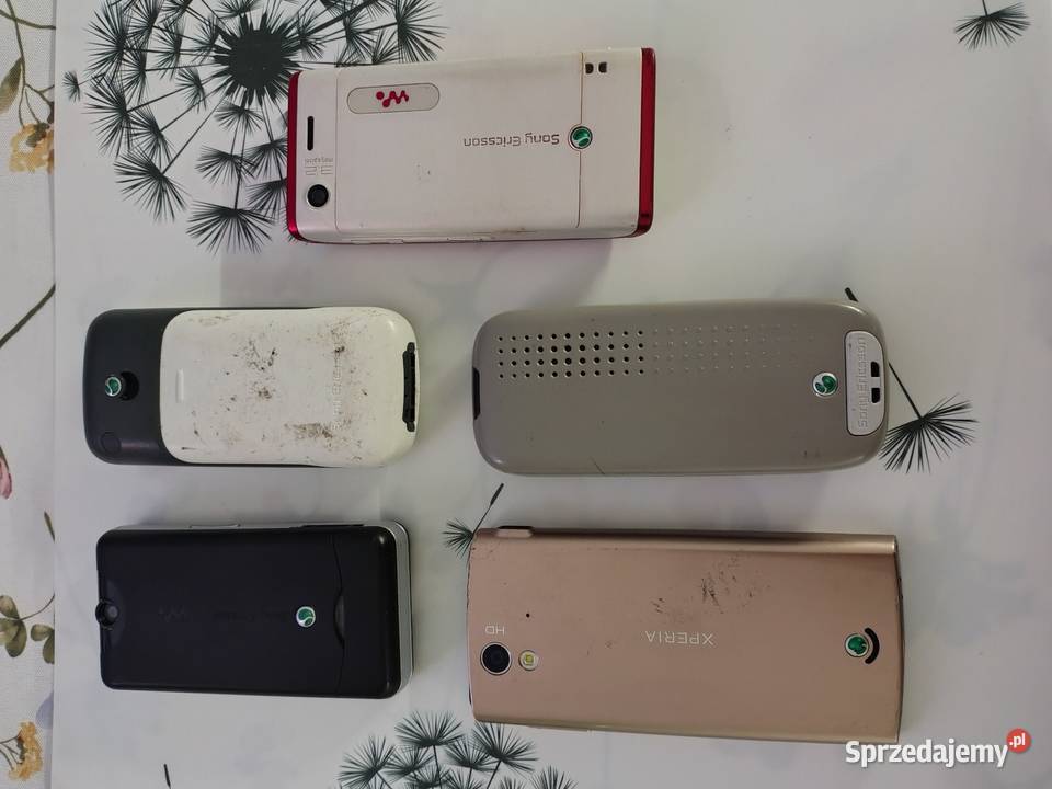 Sony Ericsson stare telefony komórkowe mazowieckie Siedlce sprzedam