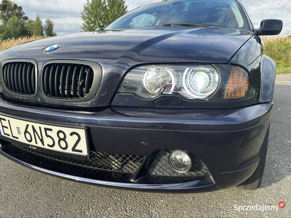 BMW 318ci coupe xenon sprawna klimagrzane fotele manualna Seria 3 Niemodlin