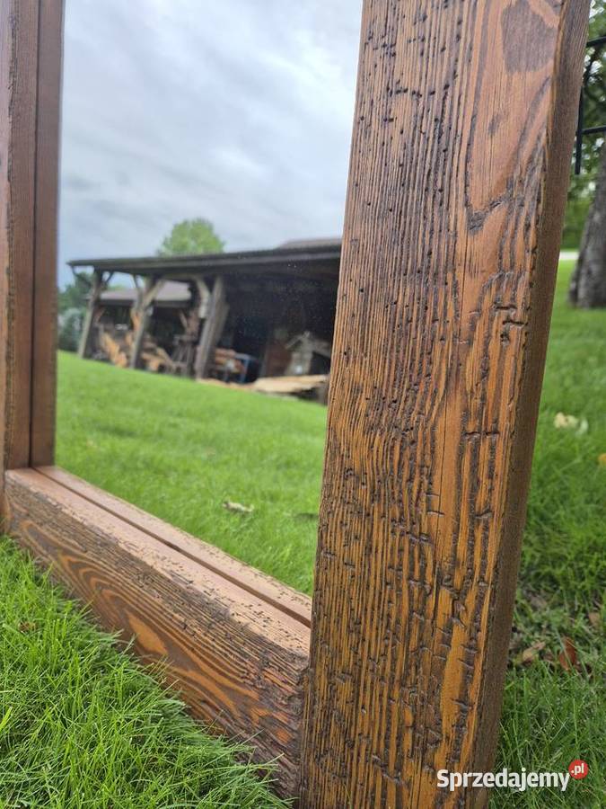 Lustro w ładnej ramie mazowieckie Kamieńczyk