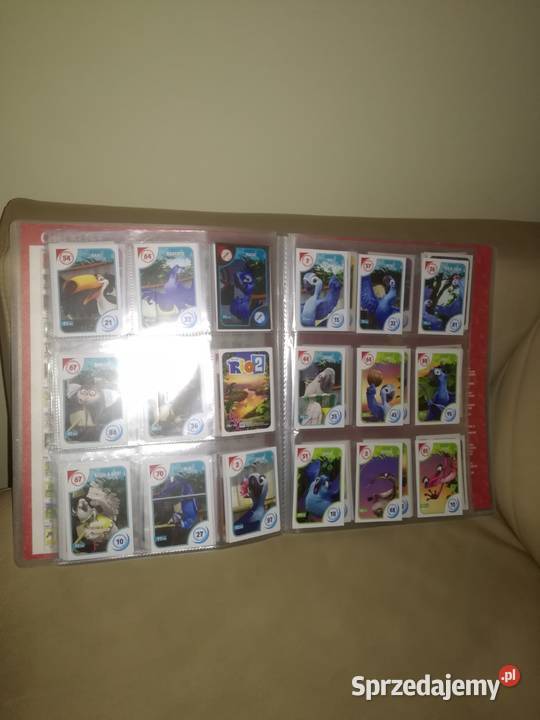 Karty kolekcjonerskie z filmu Rio 2 mazowieckie Warszawa