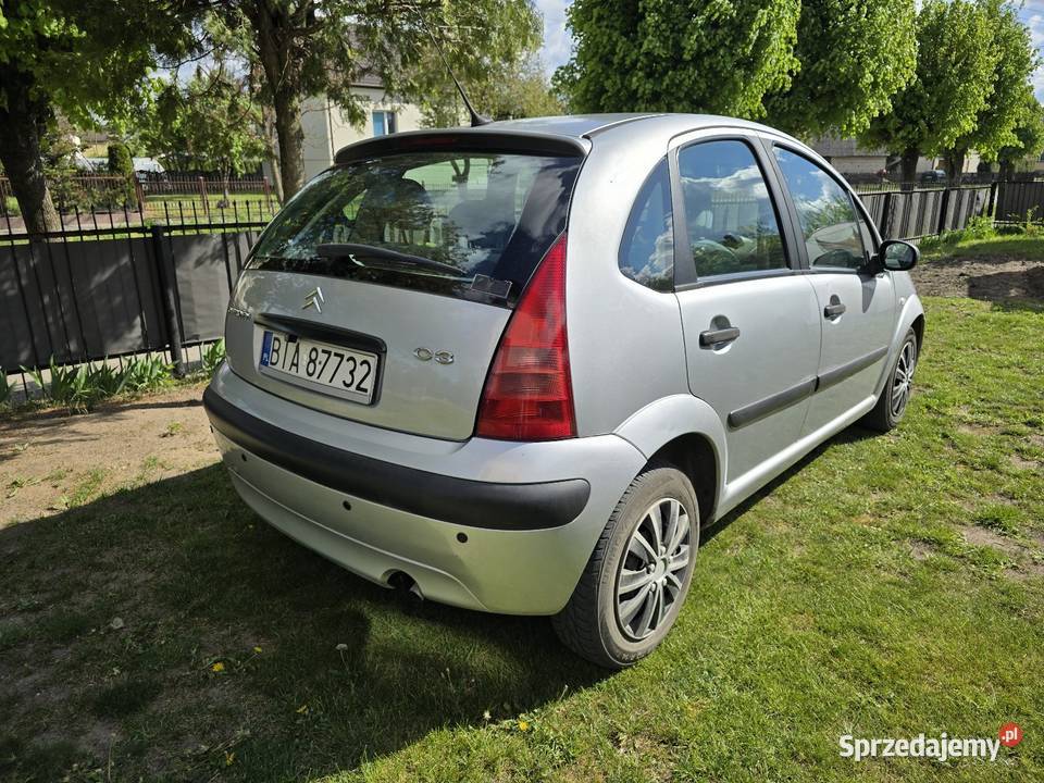 Citroen C3 14 benzyna gaz pełny automat BEZ podlaskie Łapy