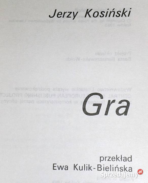 Gra Jerzy Kosiński Chełm