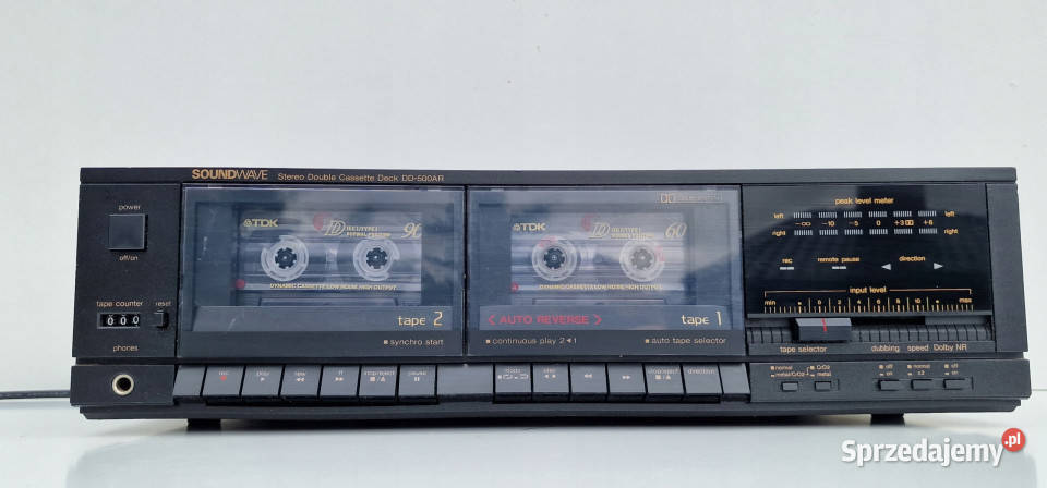 Soundwave Cassette Deck magnetofon DD500AR DD Międzychód