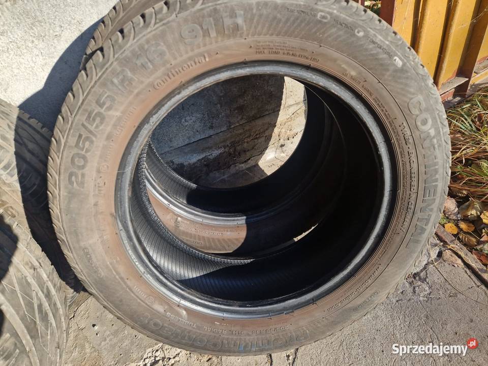 Sprzedam opony letnie używane Continental Samochodowe Pruszków