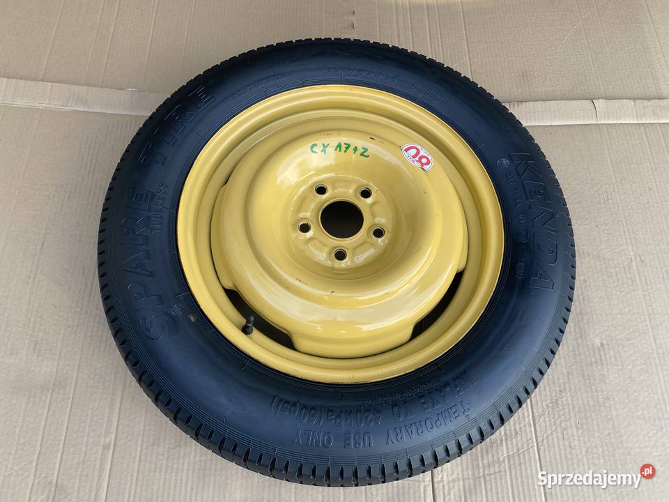 Koło dojazdowe dojazdówka 17 MAZDA CX5 2011 Miejska Górka