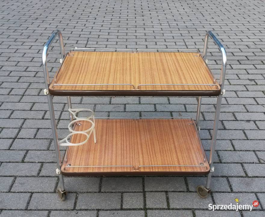 Stary składany barek PRL design lata 6070 te Gdynia