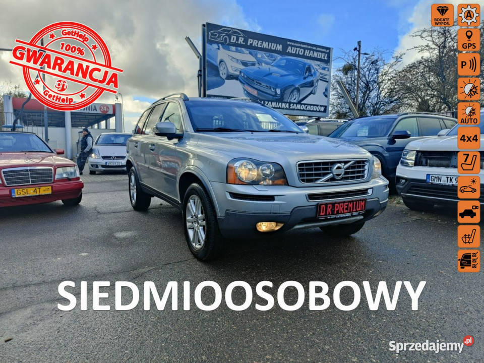 Volvo XC 90 32 Benzyna 243 4x4 Bliss Kamera Słupsk
