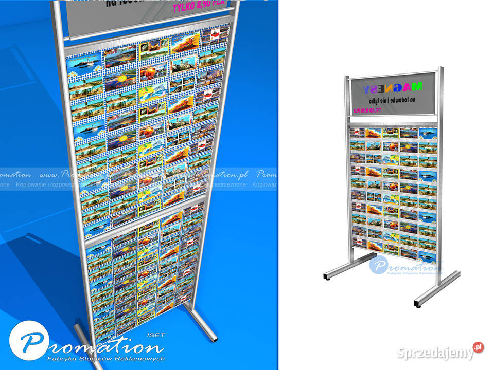 Stojaki na magnesy Ekspozytory na pamiątki Gdynia sprzedam