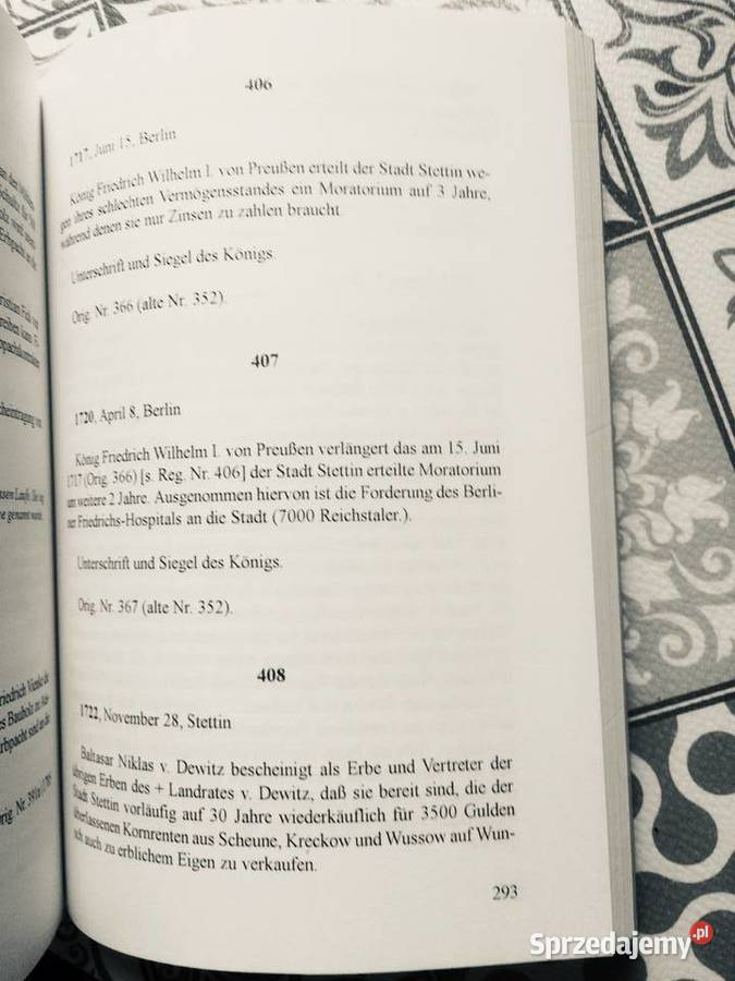 3776 Księga Metrykalna Księgozbioru Miasta Szczecin sprzedam