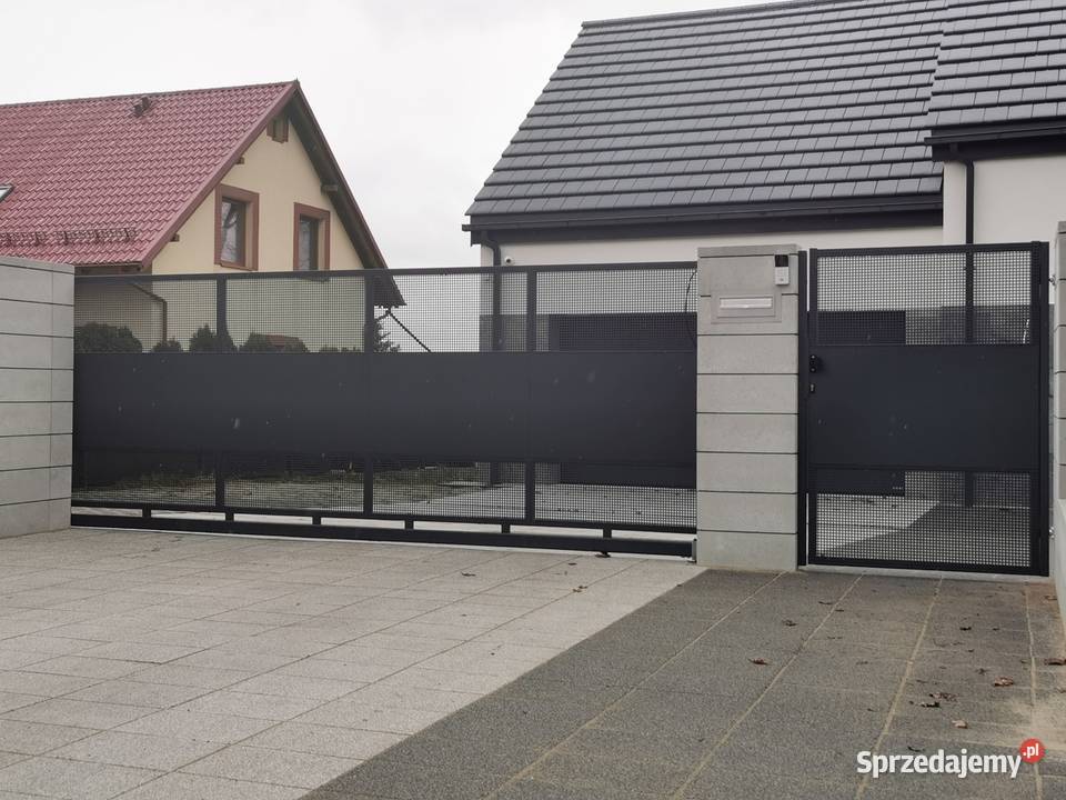 Nowoczesne bramy i furtki wzory CNC ogrodzenia pomorskie Kielno