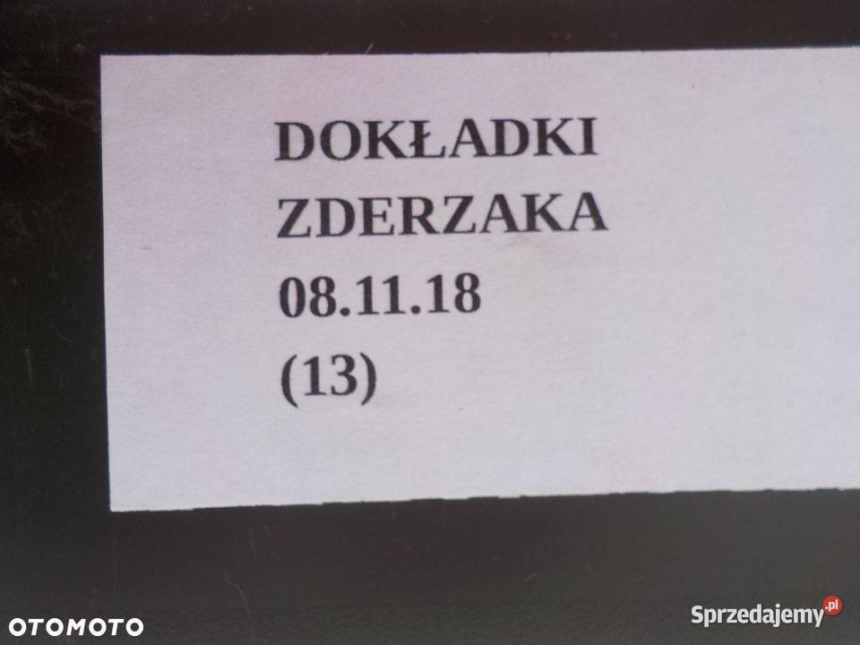 DOKŁADKA TYŁ SPOJLER FORD C Części