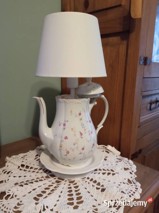 Lampy stołowe z porcelany i ceramiki śląskie Bielsko-Biała