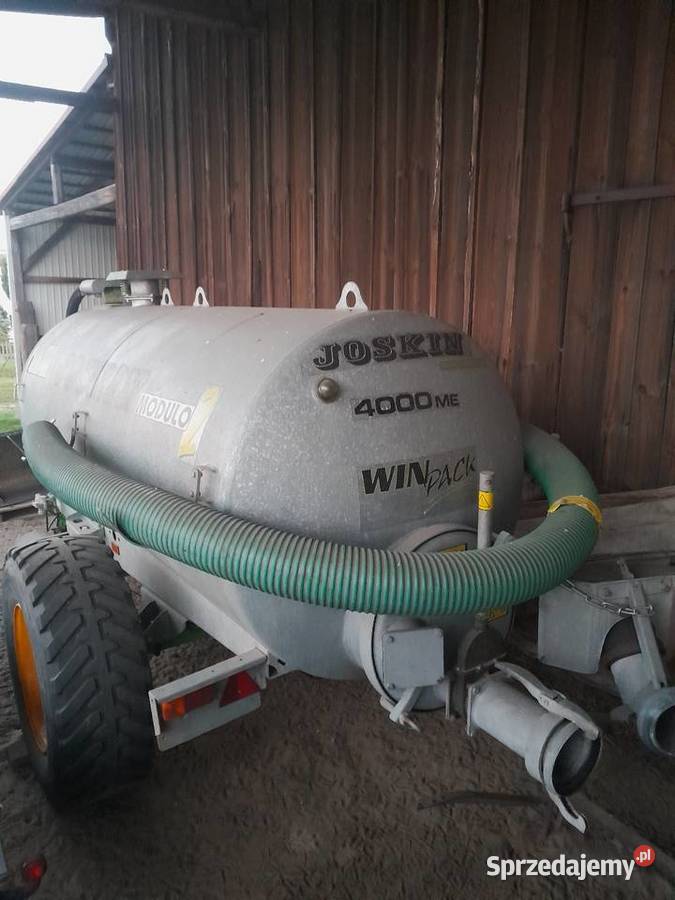 Beczkowóz Joskin Modulo 4000l Sieroszewice sprzedam