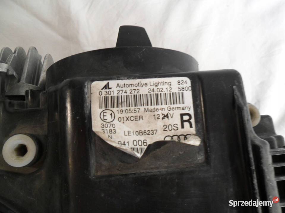 REFLEKTOR PRZÓD STRONA PRAWA AUDI A5 8T 8F osobowe